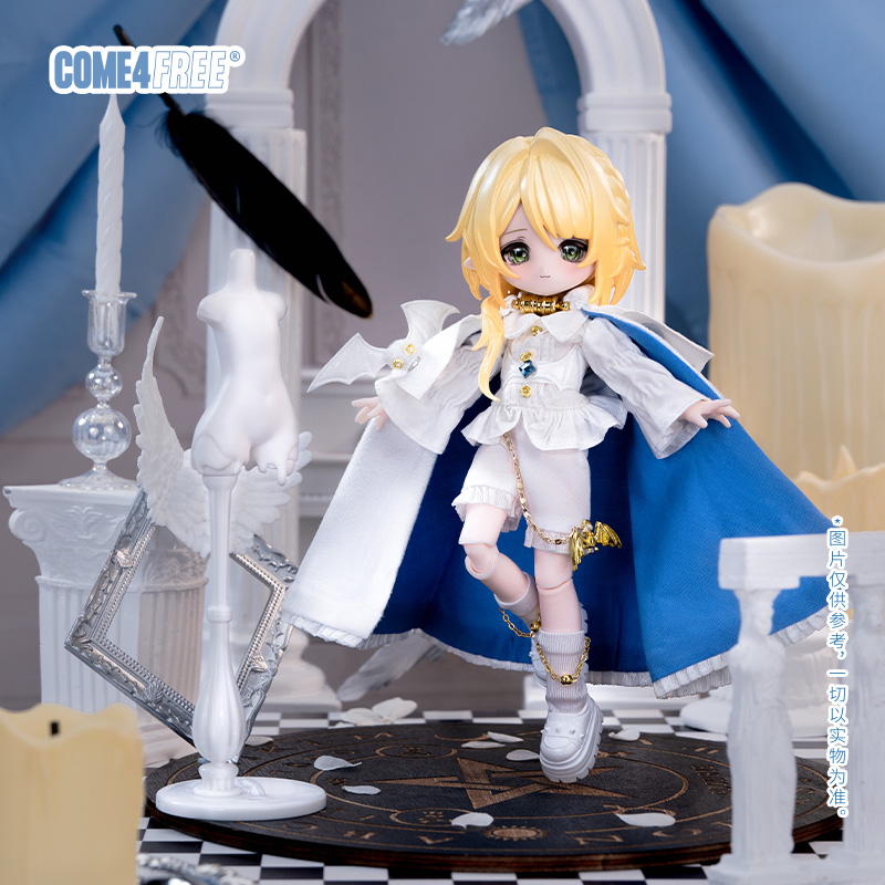 COME4FREE旗舰店.童话系列.晨曦回响BJD娃衣衣服OB11玩偶套装