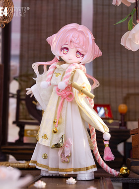 COME4FREE 日常系列【落樱织雪】OB11玩偶12分BJD娃衣