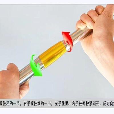 多功能果-ZUX10米不锈钢地伸缩高空摘摘香椿槐花杆插防鸟杆杆姜武