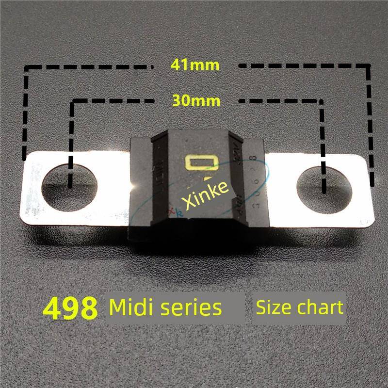 进口力特保险丝片底座04980903ZXT带固定耳朵32V 200A配498 MIDI