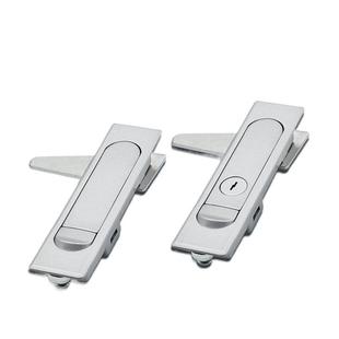 E-LXAT62-A84/E-LXAT61-A117把手按压式平面锁三点式机柜门锁柜锁