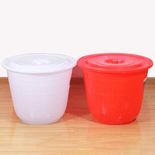 水桶塑料大水缸加厚家用储水桶带盖特大号大容量酵素桶发酵桶大桶