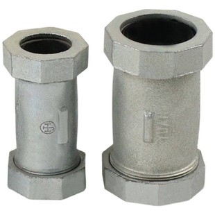 镀锌快接快速接头水管伸缩节抢修器补漏器哈夫节DN15