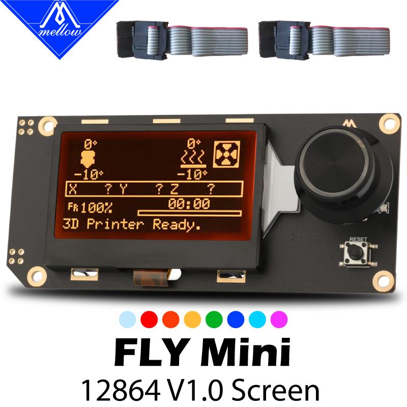 FLY 3D打印机12864 LCD显示屏3D打印机voron 2.4屏幕 DIY套件