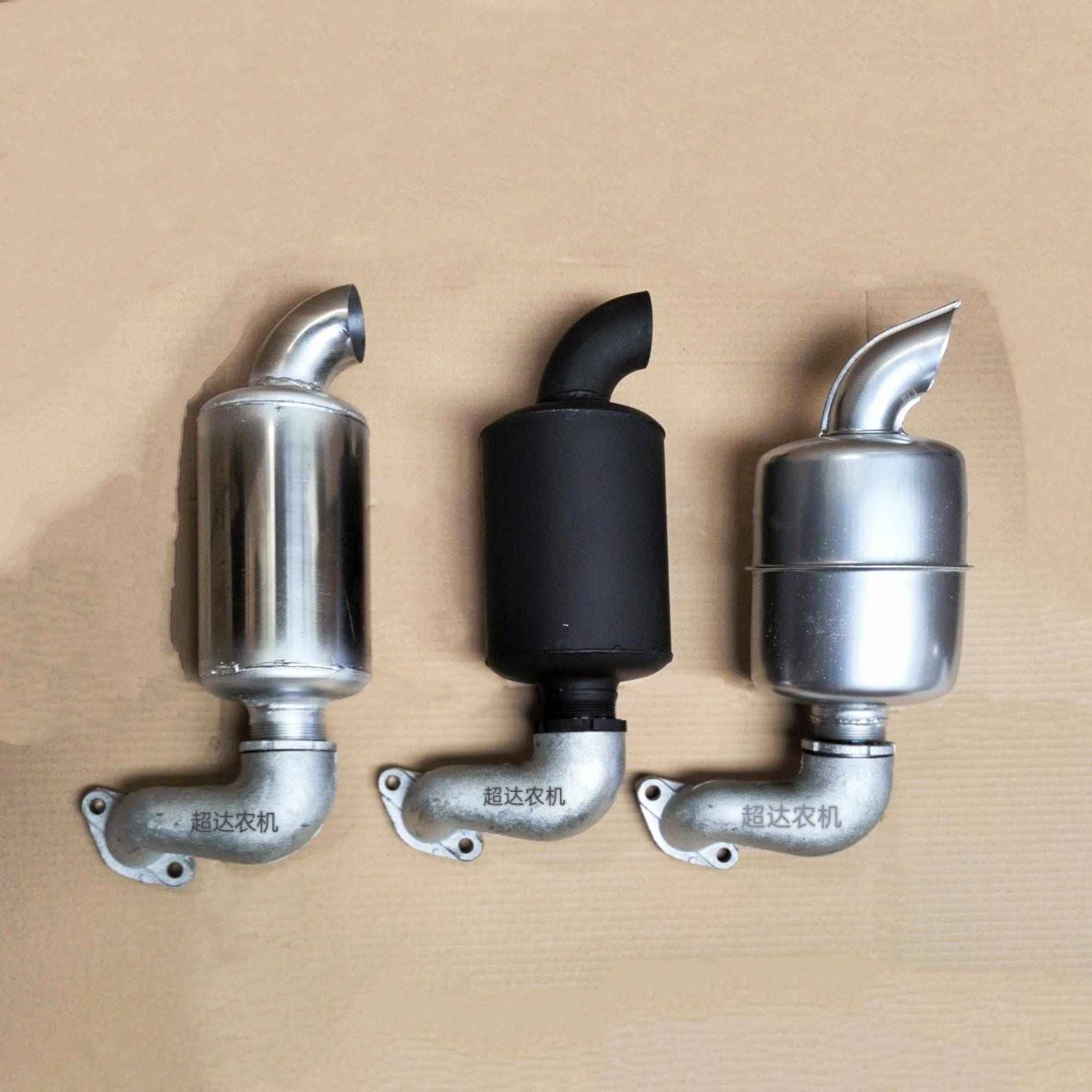 常柴常通1125 1130排气管消声器常州亚美柯YM28 YM32匹柴油机配件