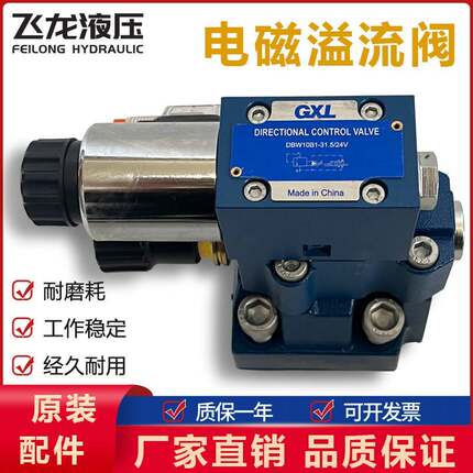 液压电磁溢流阀DBW10B-50 220V电磁换向阀华德配件 调压阀 泄压阀