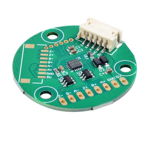 MT6701QT 磁编码器 增量式磁编码器 模块 多模式 差分输出 送磁铁