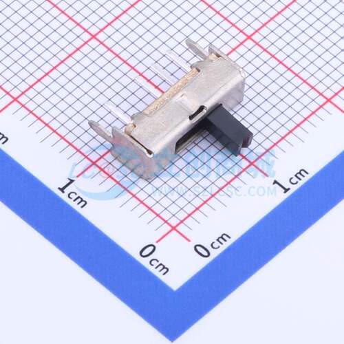 SS13D07VG4 滑动开关 单刀三掷 直插三挡 立式 正拨 手柄4mm