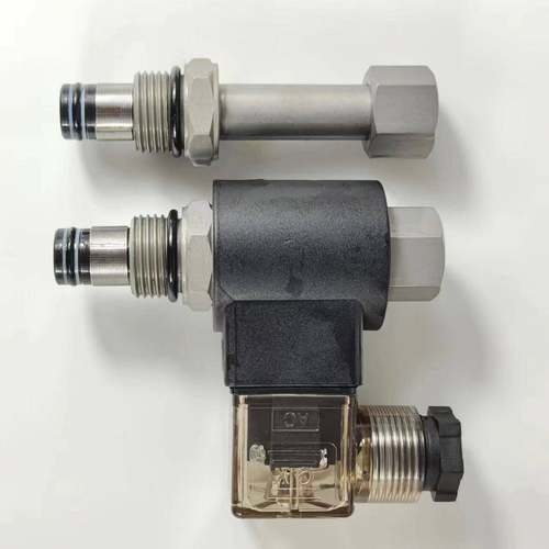 液压螺纹插装双向保压常闭电磁阀DHF08-228/SV08-28/SV2-08-2NCSP