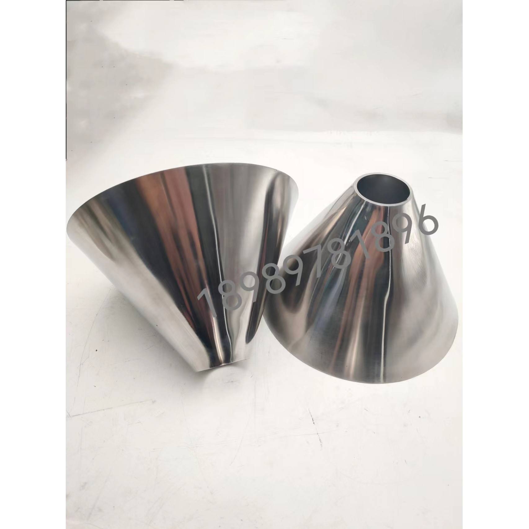 豫翔热销304不锈钢卫生级焊接快装大小头 镜面同心变径异径管接头