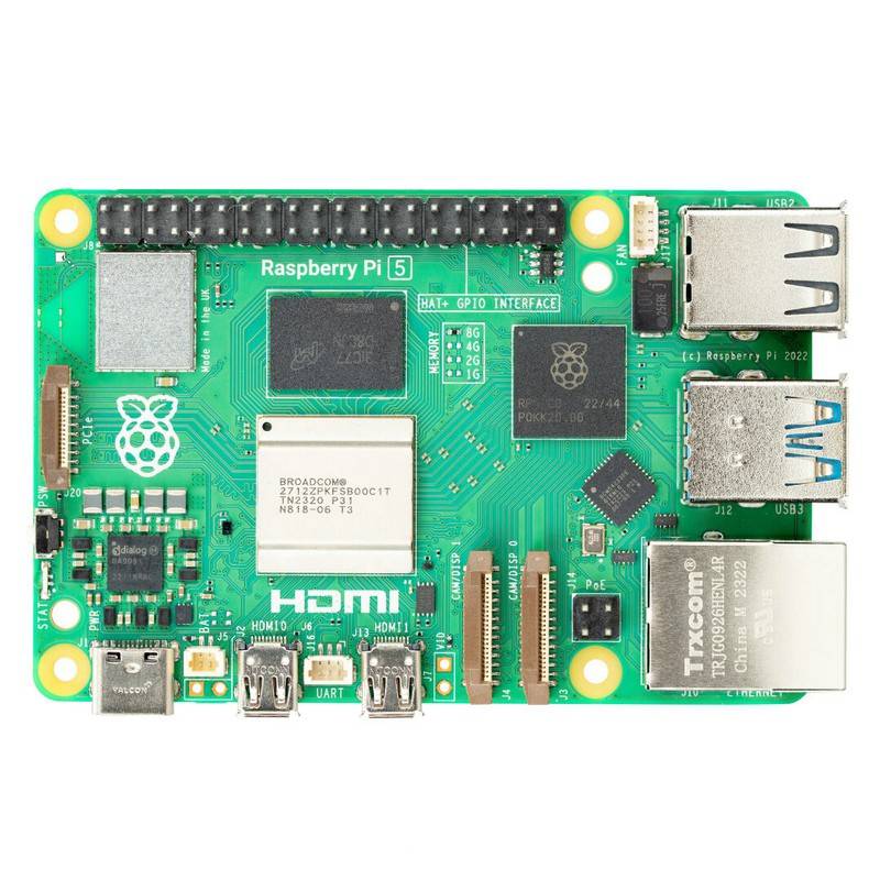 树莓派5代 Raspberry Pi 5 2G 4G 8G 16G AI开发板 原装正品 现货