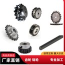 链轮齿轮加工定做链条轮双排轮台齿轮直齿轮配件大全非标工业链轮
