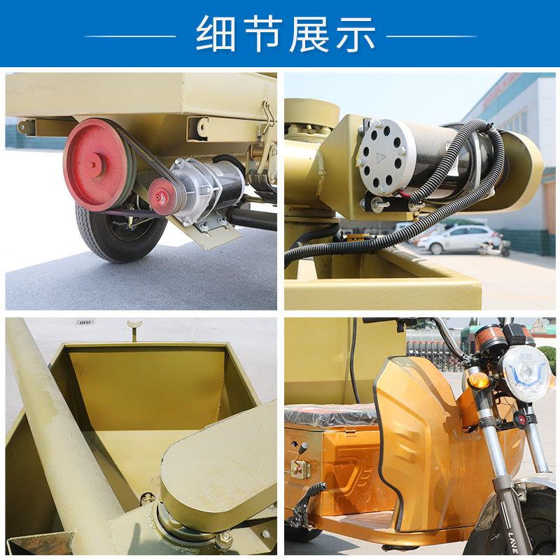 恒富机械养殖用全自动喂料车 养鸭场自动上料喂料设备 电动喂料车