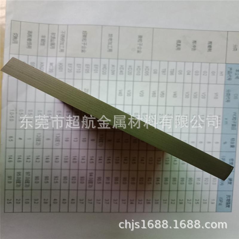 供应Z01 Z10 Z20 Z30钨钢板材 硬质合金精磨棒 钨钢长条