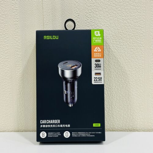 阿思络CM10车载充电器22w快充头