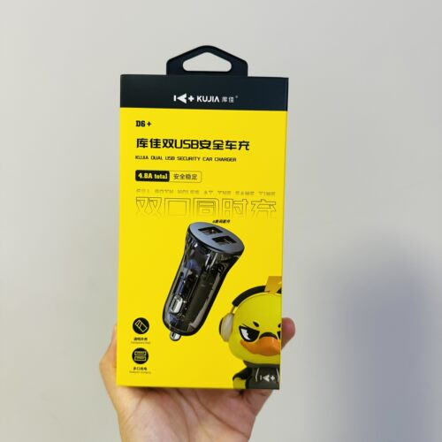 库佳d6+双口usb车充手机通用汽车