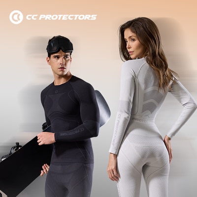 CC PROTECTORS滑雪保暖内衣套装男女吸湿排汗运动速干