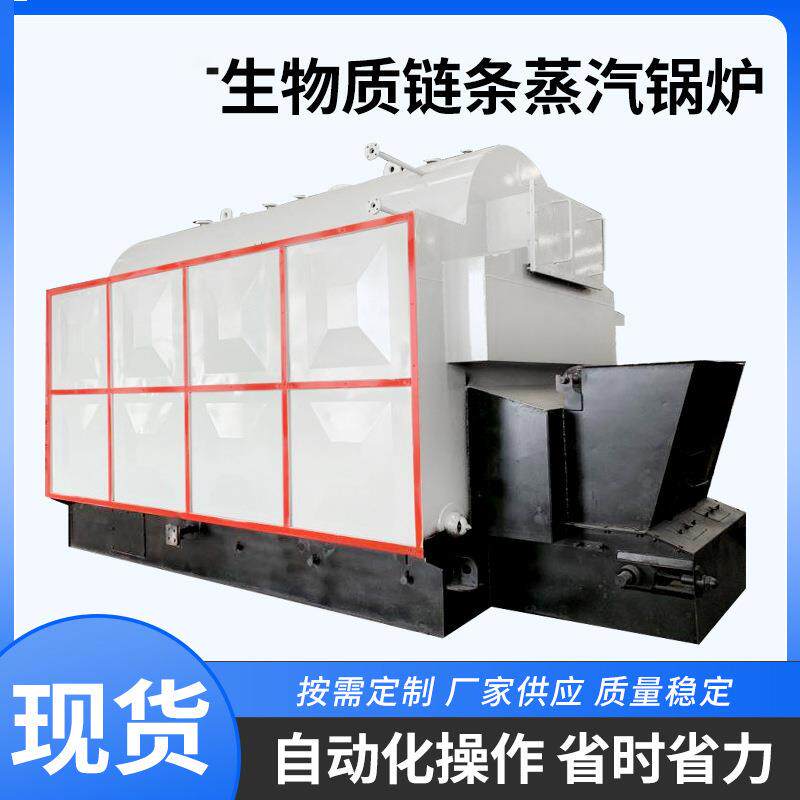 DZL卧式生物质链条蒸汽锅炉4吨8吨自动化厂家节能环保