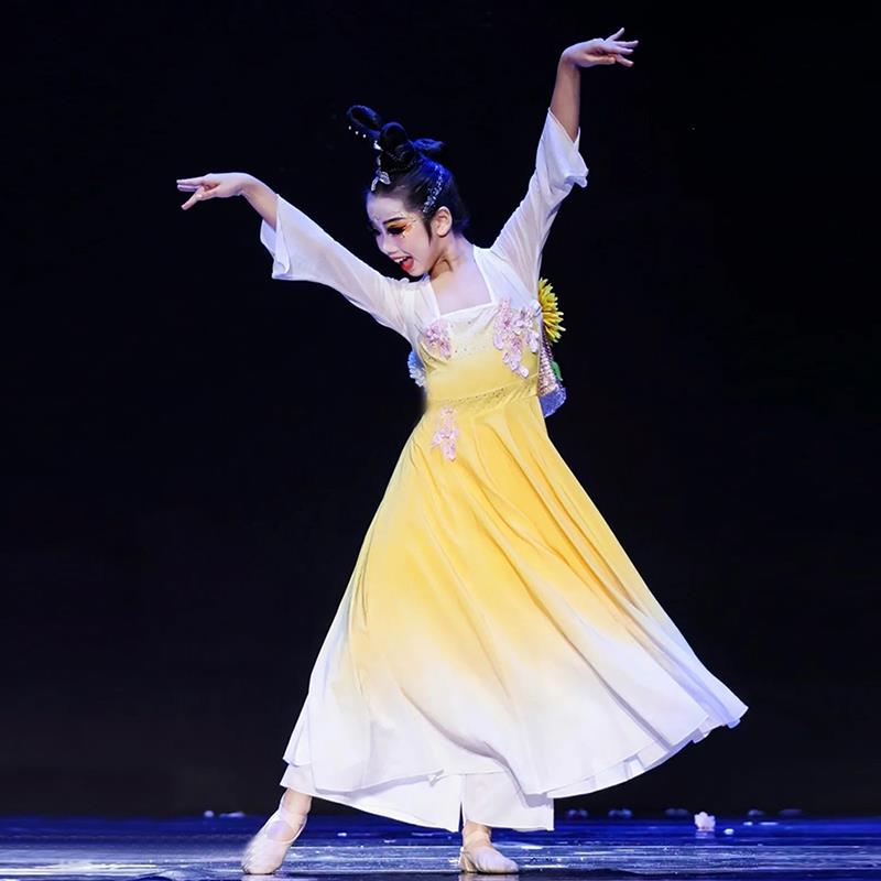 儿童古典舞演出服桃李杯嬉