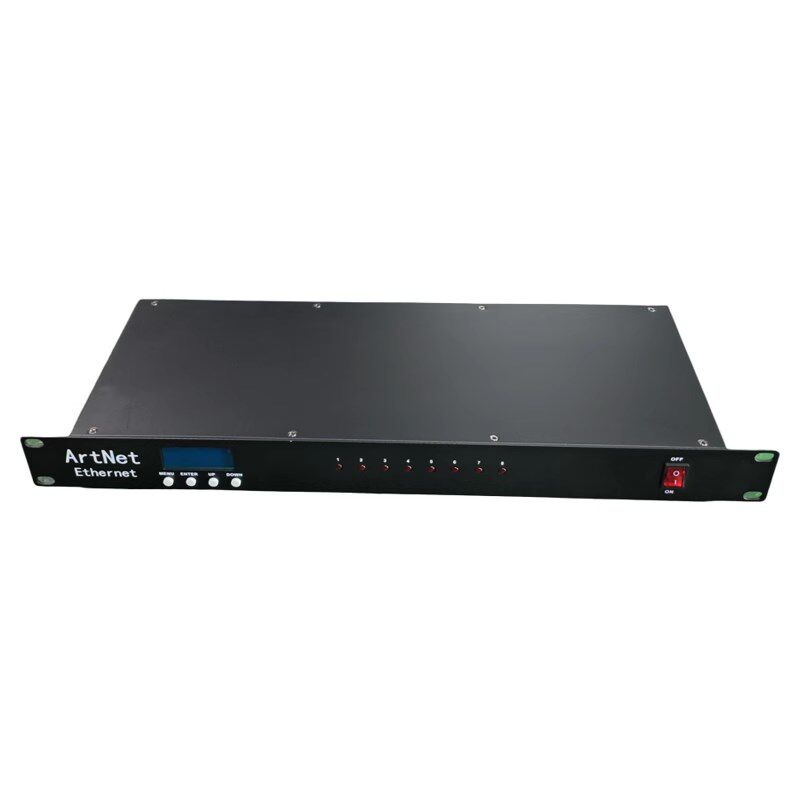 MA2老虎控台网络转换器8路DMX51E2舞台灯光信号网络扩展器光电隔