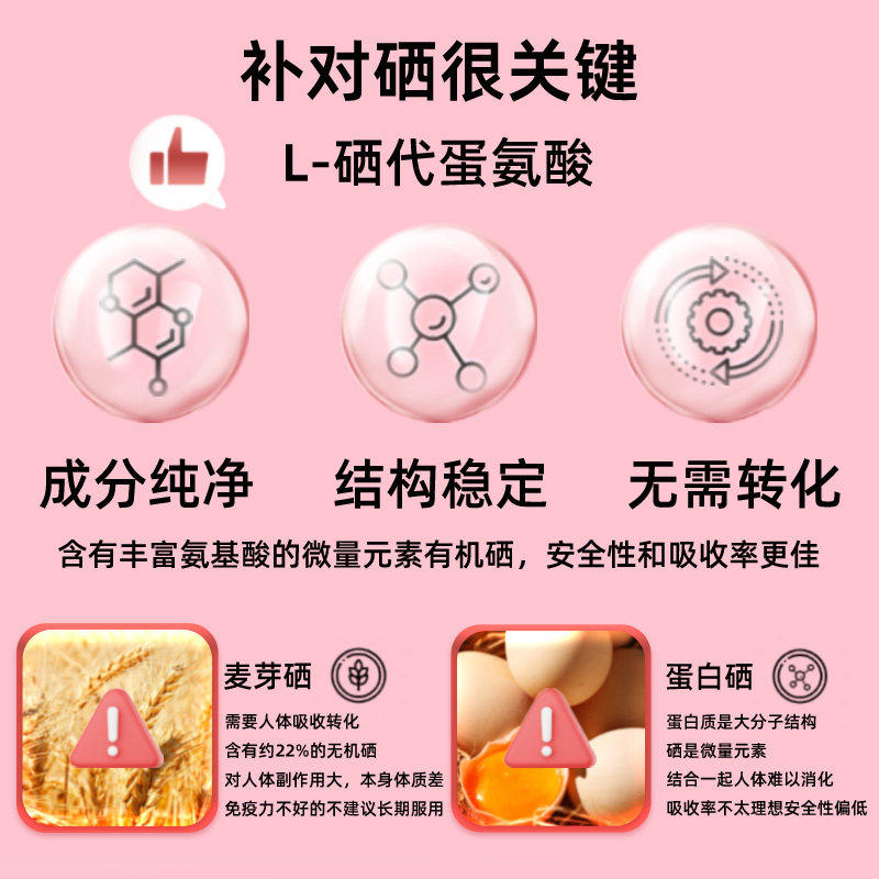 vitalabsinc硒宝片心康免