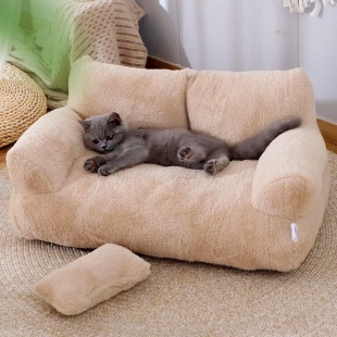 加厚可拆洗沙发泰迪睡垫猫咪窝冬天保暖猫用品御寒 狗窝冬季
