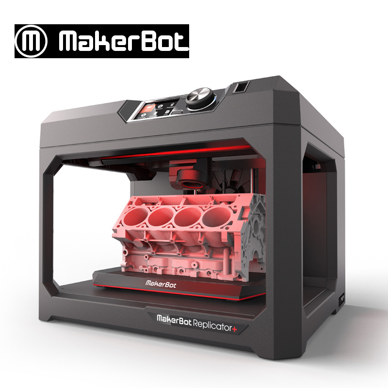 3D打印机MakerBot Replicator+高精度大尺寸整机家用FDM立体桌面