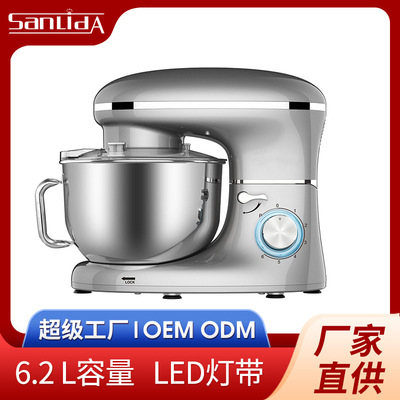 stand mixer立式家用多功能厨师机跨境小型家电和面机电动揉面机