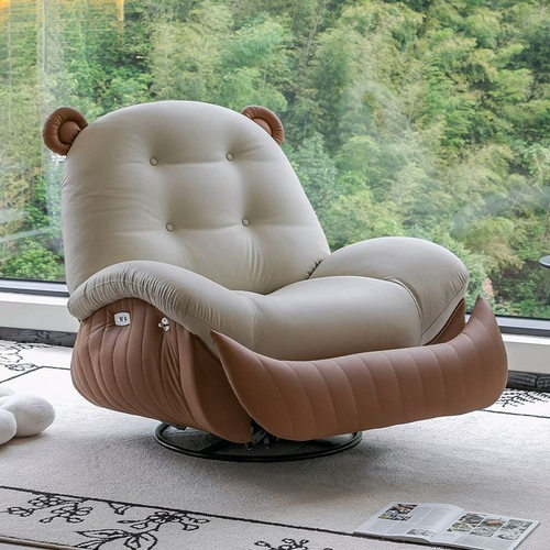 懒人沙发多功能电动家用简约卧室客厅可睡可躺休闲单人摇摇椅按摩