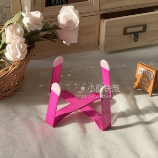 日本pecolo宠物碗架AE多色BD猫狗护颈增高铁支架马卡龙飞碟固稳定