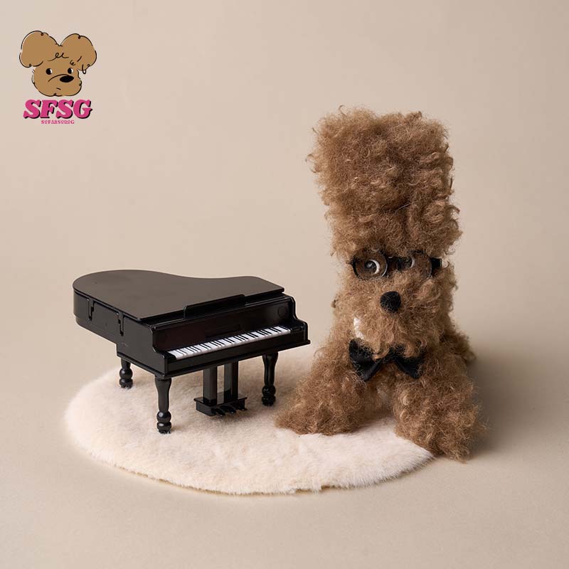 白鹿刘亦菲高越同款SFSG 时尚达人系列2025新款潦草小狗挂件玩偶