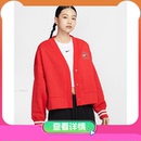 OOS PHNX HJ0947 657 CRDGN女运动毛衣 耐克AS FLC NSW 线衫