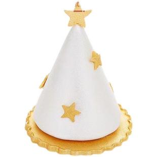 8连圆锥形圣诞树慕斯硅胶模具 法式甜品圣诞节巧克力圆锥形烘焙模