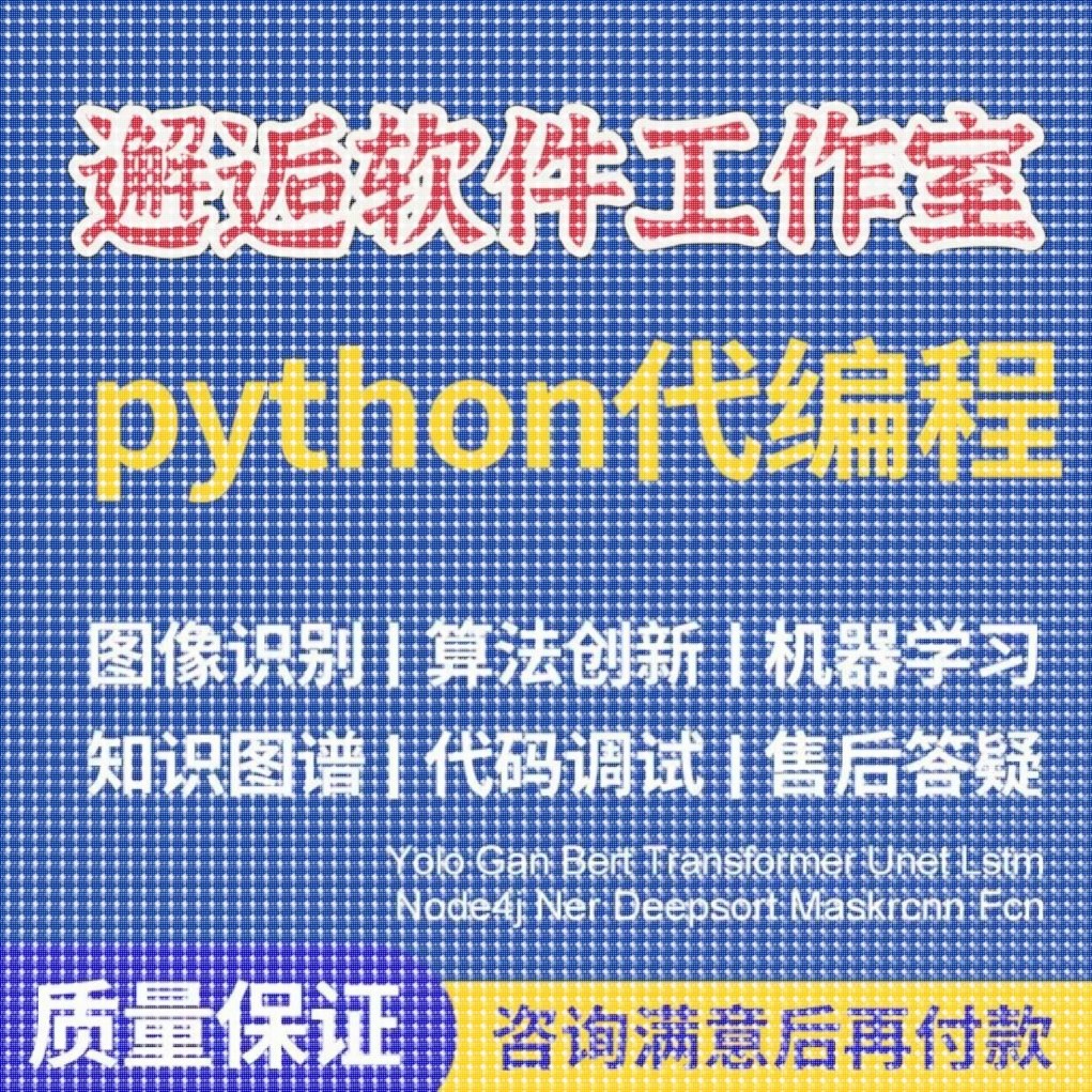 Python代编程强化深度机器学习图像识别知识图谱算法创新调试代码