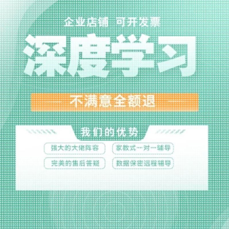 深度强化机器学习代码目标检测语义分割算法优化python图像处理