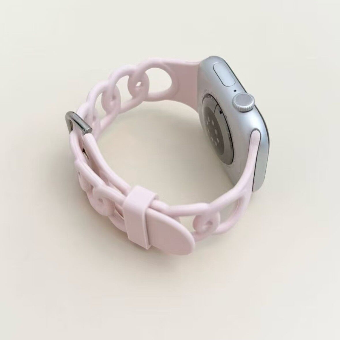 适用iWatchs11新款华为FIT5甜甜圈镂空液态硅胶运动表带苹果s10S9876SE防汗FIT4/3小米10Pro红米watch6/5透气