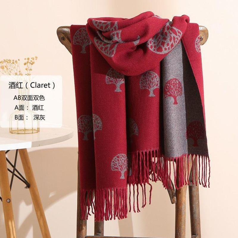 围巾女冬季保暖护颈围脖加厚高档