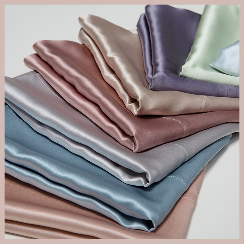 重磅30姆米真丝枕套100%桑蚕丝丝绸枕头套真丝枕巾重磅真丝乳胶枕