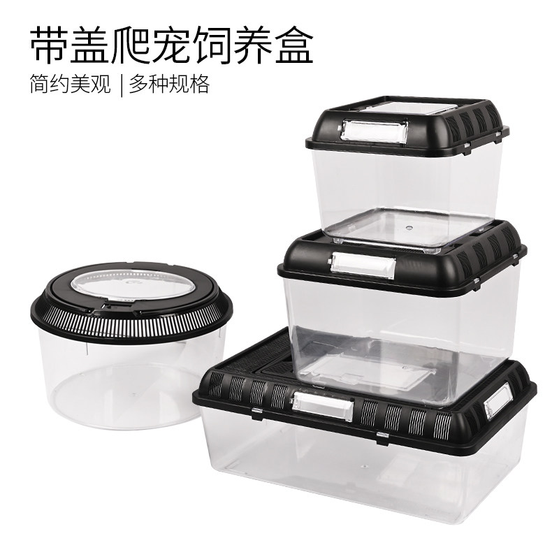带盖子亚克力爬虫饲养盒爬宠乌龟角蛙螃蟹蜘蛛蛇宠物观察养殖龟盒,宠物/宠物食品及用品,桌面缸,淘宝优惠券,粉丝福利购,淘宝优惠卷