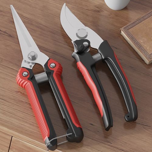 剪刀摘果剪修枝剪子园林工具花艺果蔬采摘修枝家用养花剪刀剪子