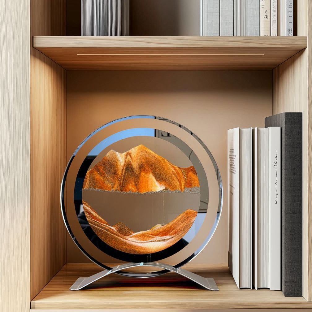 创意动态流沙画摆件解压简约