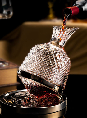 轻奢红酒葡萄酒醒酒器酒柜摆件