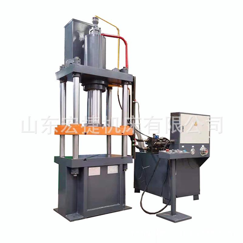 工厂直销100吨液压机活塞盐环四柱快速汽车制品油压机拉伸机