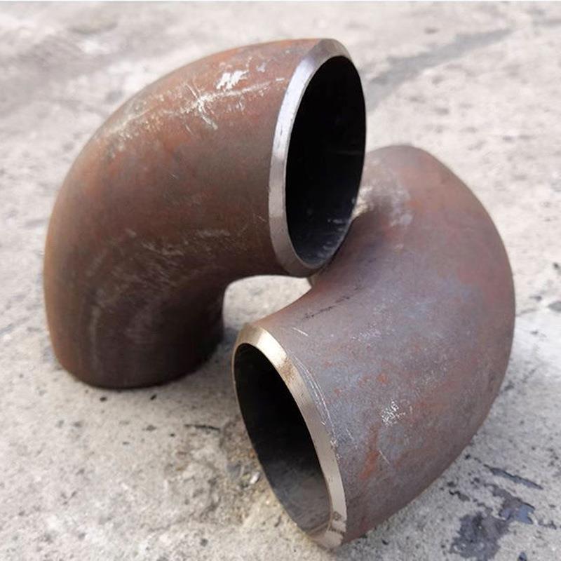 管件厂家碳钢弯头国标热压直缝45度90度180度DN15变径弯头