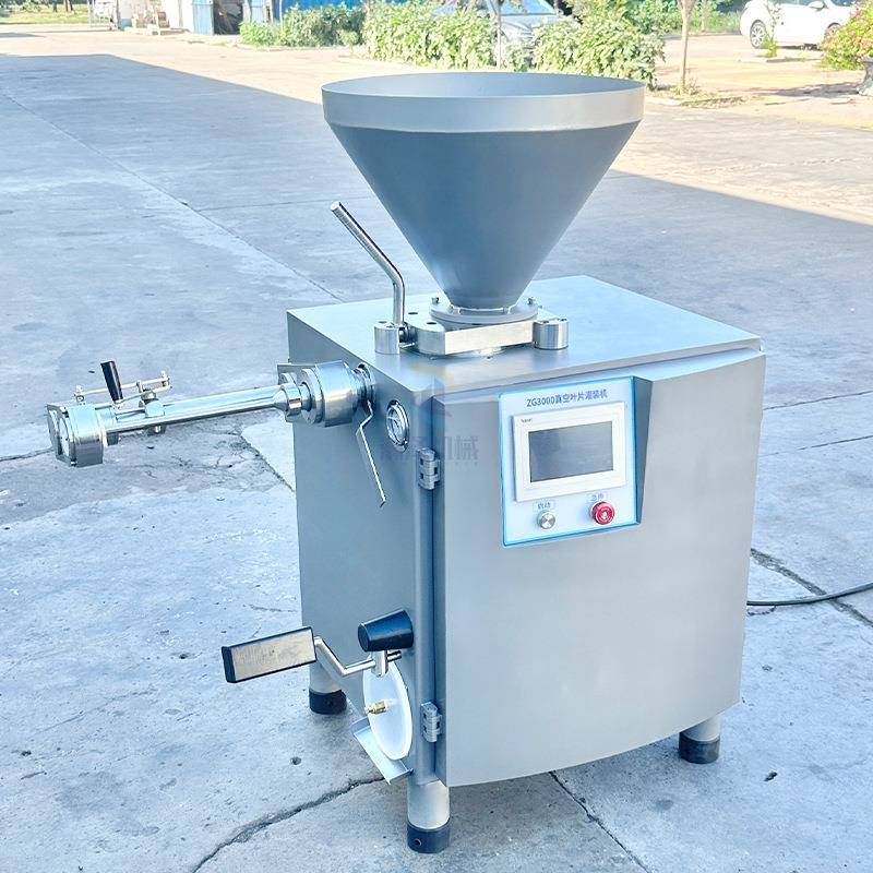 自动扭结定量商用风干肠真空灌肠机婴幼儿代餐肉枣肠灌肠设备