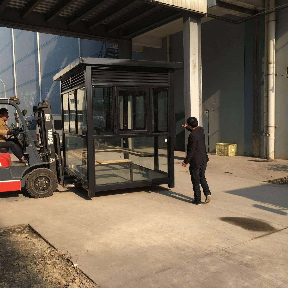 厂家吸烟亭厂区吸烟亭吸烟室吸烟亭移动岗亭