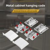 重型吊码 洗手台橱柜吊柜挂墙五金件壁柜柜门加强加厚金属挂件承重