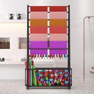 花店包装纸收纳架挂墙丝带架彩带缎带围巾面料花店材料专用货架