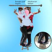 出口德国加厚塑料折叠凳子便携式 椅子儿童卡通小凳子马扎螺丝钉凳