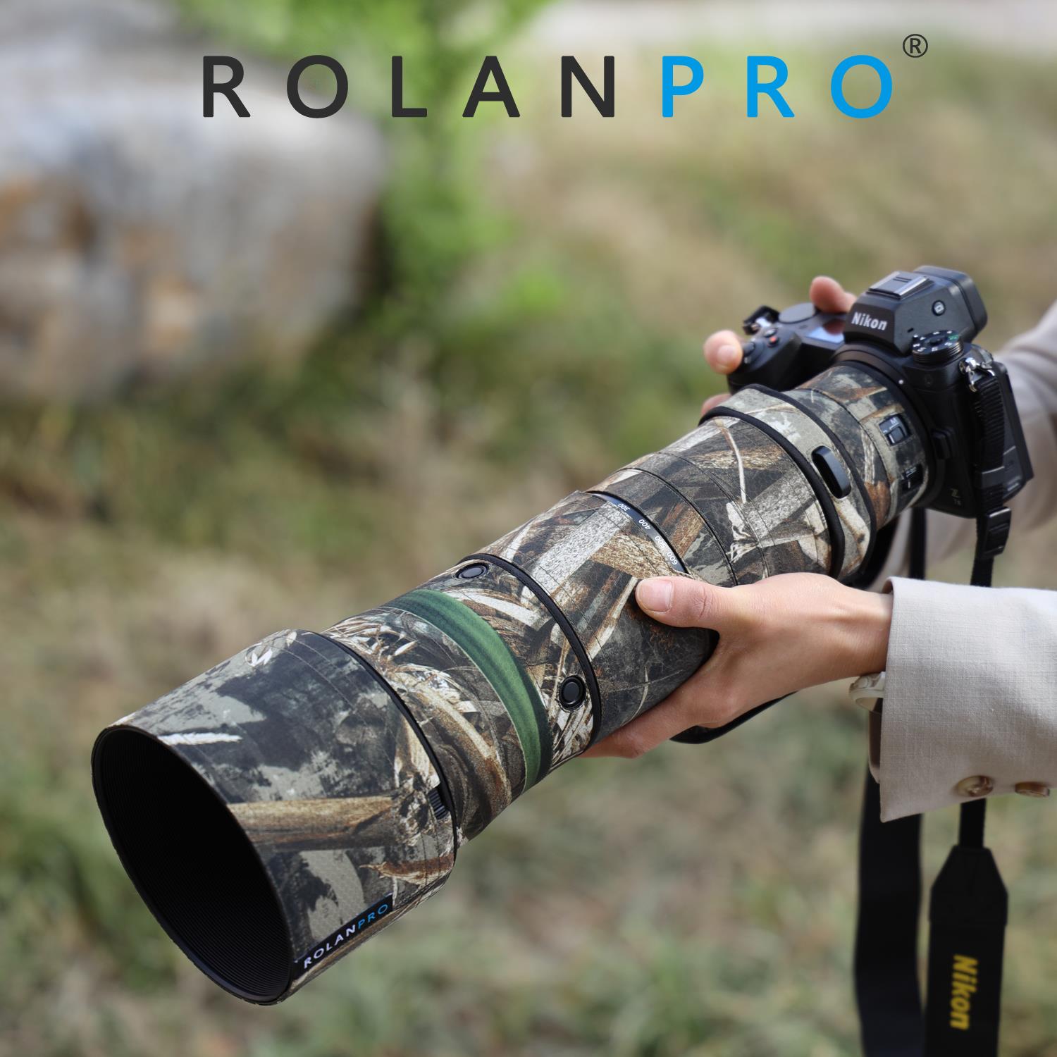 尼康Z180-600长焦镜头炮衣 含底座护套 若兰炮衣ROLANPRO